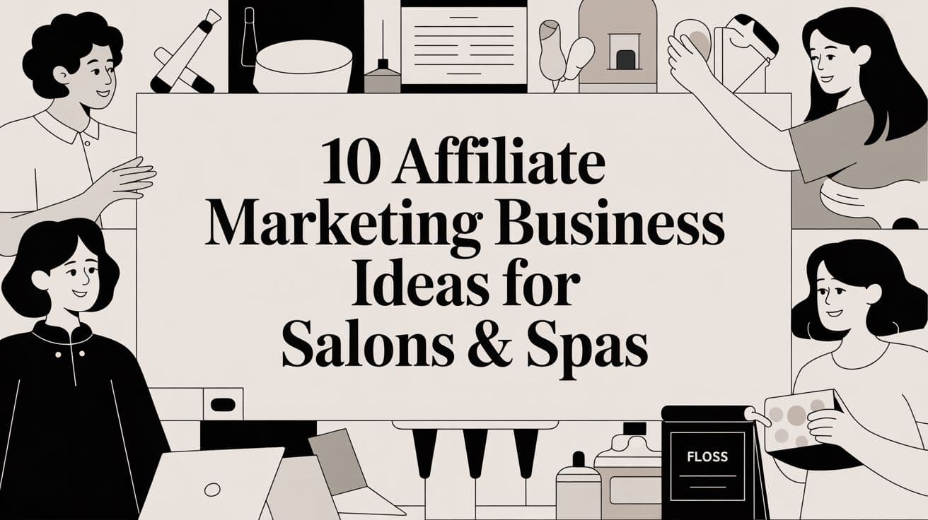10 Affiliate Marketing Business Ideas for Salons & Spas