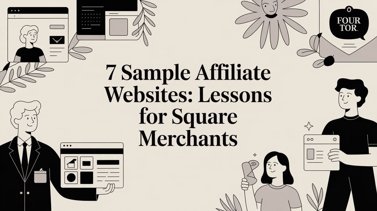 7 Sample Affiliate Websites: Lessons for Square Merchants