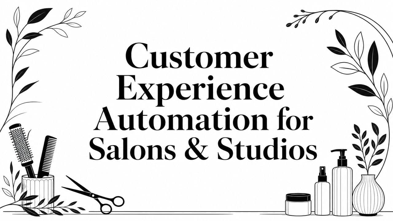 Customer Experience Automation for Salons & Studios