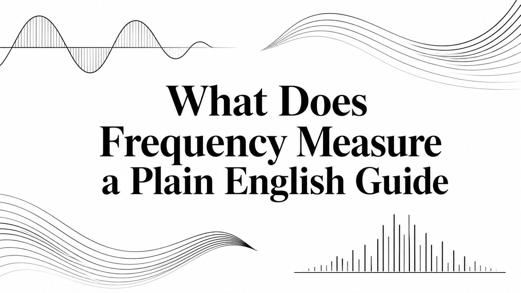 What Does Frequency Measure a Plain English Guide