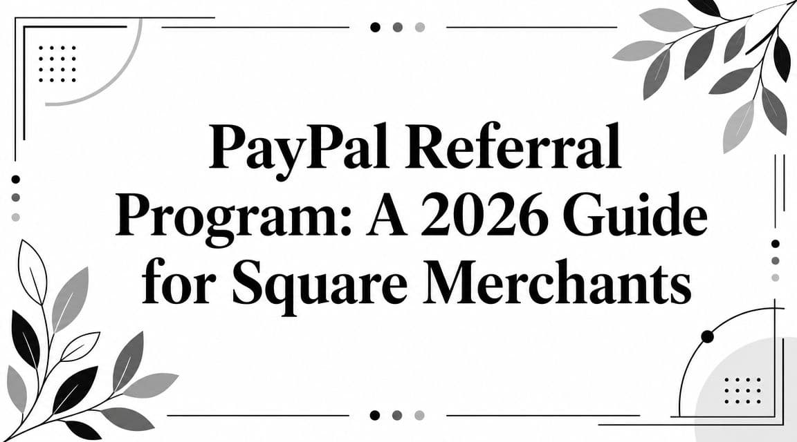PayPal Referral Program: A 2026 Guide for Square Merchants