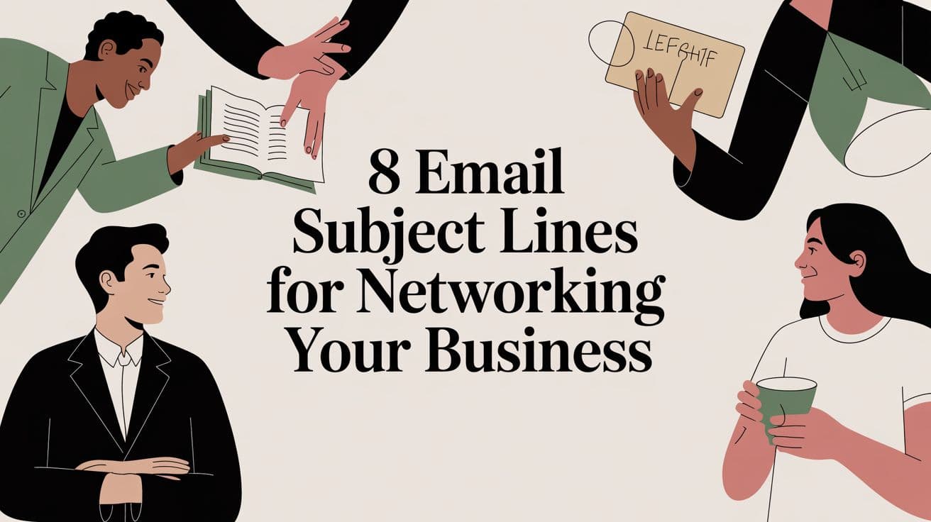 8 Email Subject Lines for Networking Your Business