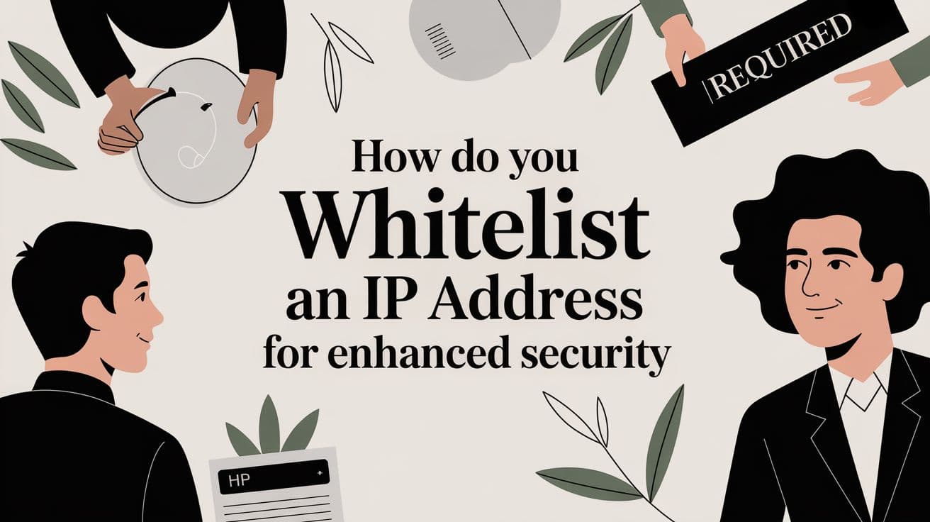 How Do You Whitelist an IP Address for Enhanced Security
