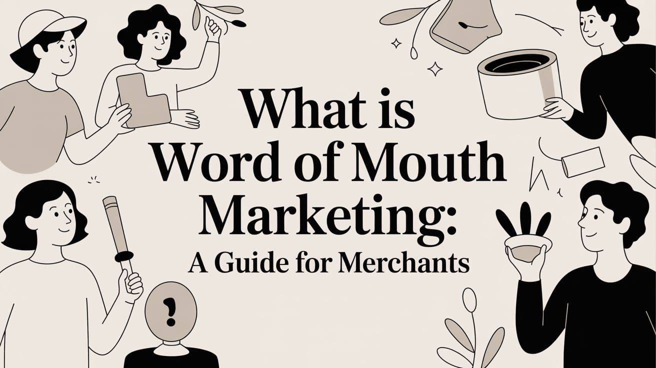 What Is Word of Mouth Marketing: A Guide for Merchants
