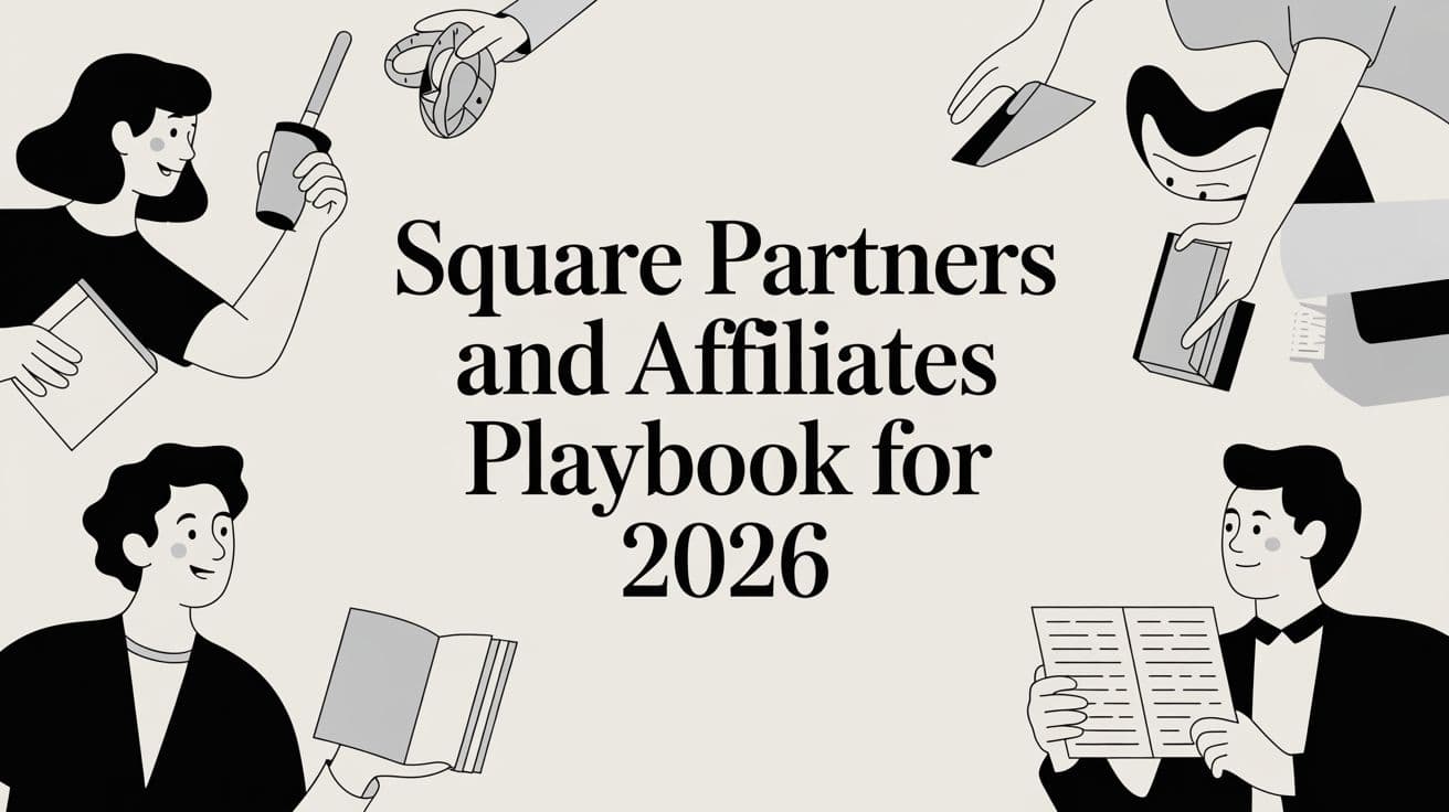 Square Partners and Affiliates Playbook for 2026